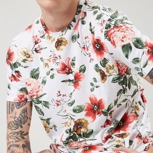 Forever 21 floral print tee
